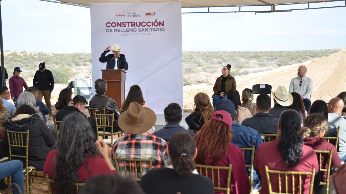 Gobernador Durazo invierte más de mil millones en cinco acciones estratégicas para transformar Puerto Peñasco